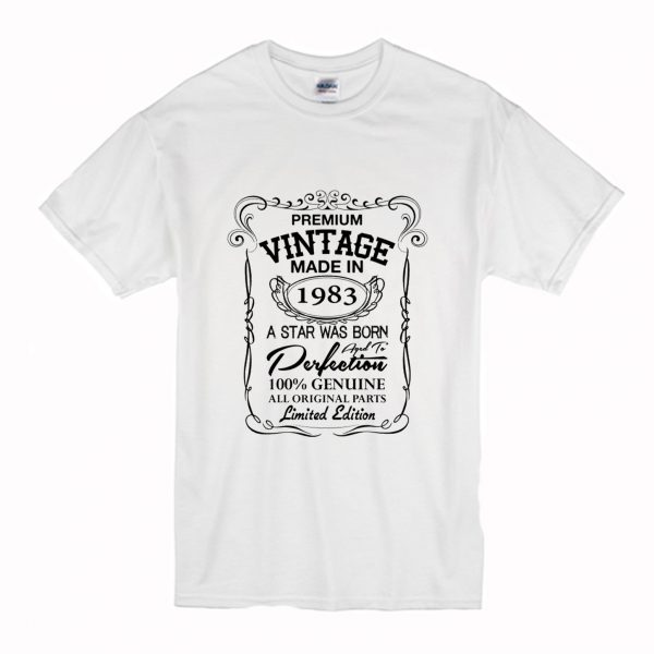 Vintage Made In 1983 T-Shirt (BSM)