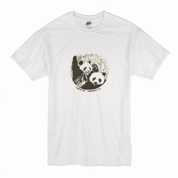 Vintage National Zoo Souvenir Mug Panda Bears T-Shirt (BSM)