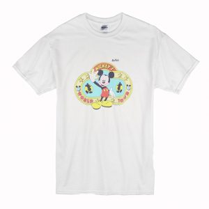 1990s Men's Mickey's World Tour T-Shirt (BMS)