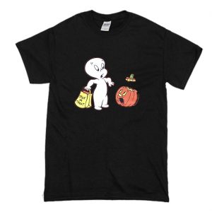 Casper The Friendly Ghost Pumpkin T-Shirt (BMS)