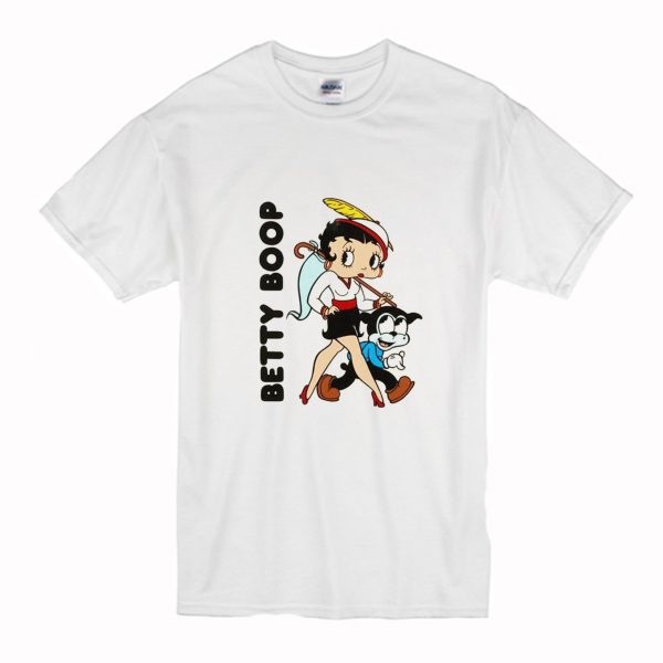 Betty Boop and Bimbo Sericel and King Features Syndicate T Shirt (BSM)