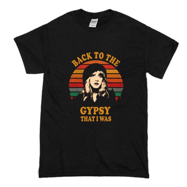 The Gypsy That I Was Stevie Nicks Singer Vintage T Shirt (BSM)