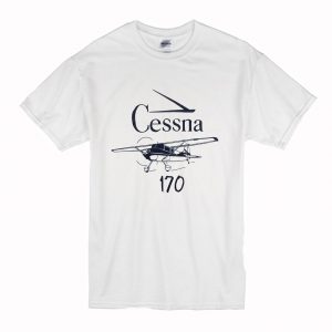 Cessna 170 small airplane T-Shirt (BSM)