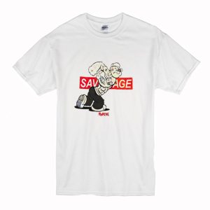 Popeye Savage Graphic Logo T-Shirt (BSM)