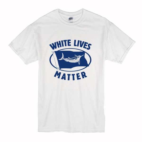 White Marlin Lives Matter T-Shirt (BSM)