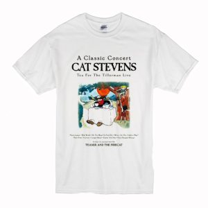 Cat Stevens a Classic Concert T-Shirt (BSM)