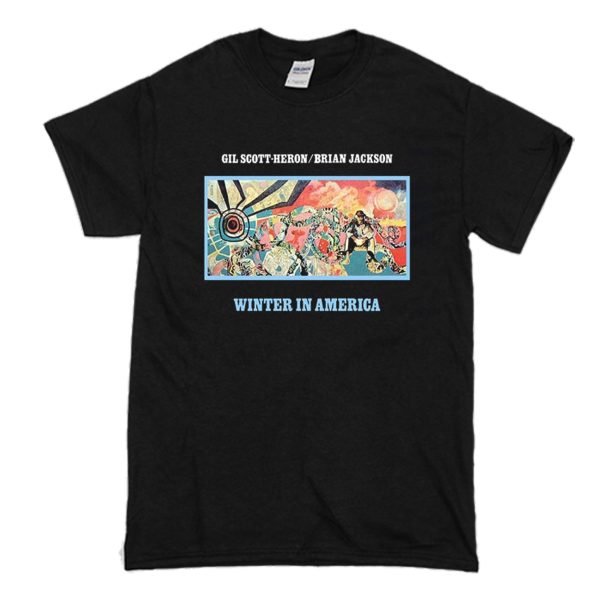 Gil Scott-Heron Brian Jackson Winter In America T-Shirt (BSM)