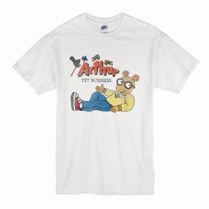 Arthur Distressed Vintage Arthur Pet Business T-Shirt (BSM)