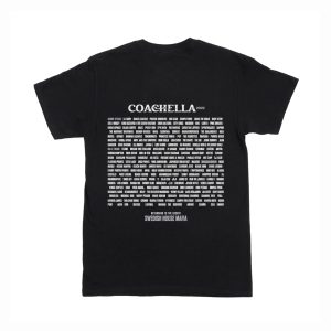 Coachella 2022 T Shirt (BSM) Back