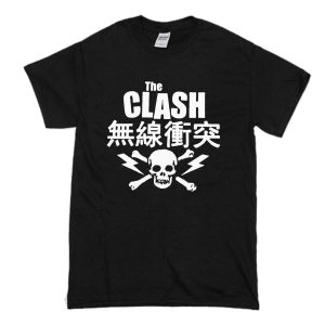 The Clash Japanese Skull New T Shirt (BSM)