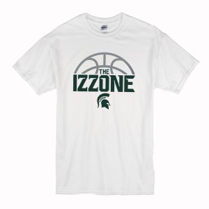 The Izzone Michigan State Basketball T-Shirt White (BSM)