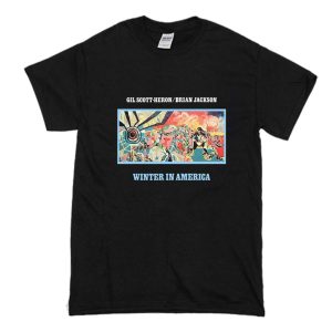 Gil Scott-Heron Brian Jackson Winter In America T-Shirt (BSM)