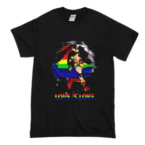 Love Is Love Wonder Woman T-Shirt (BSM)