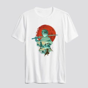 Ukiyo e Breath of Water T Shirt AI