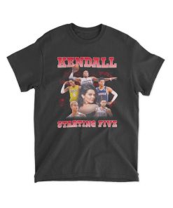 kendall starting five t shirt AI