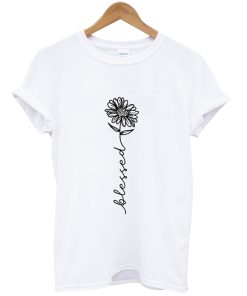 Blessed Flower T Shirt AI