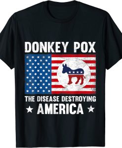 Donkey Pox USA T-shirt AI