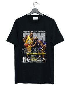 Kobe Bryan Slam Cover Black T-Shirt AI