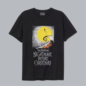 1990s Tim Burton’s Nightmare Before Christmas T Shirt AI