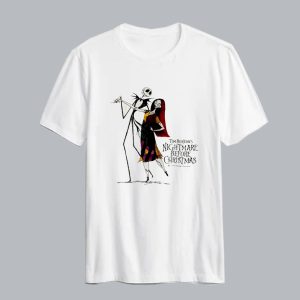 Vintage Nightmare Before Christmas T Shirt AI