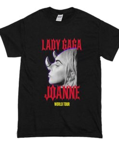 Lady Gaga Official Horns Black T-Shirt AI