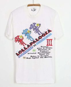 Lollapalooza Vintage 1993 Tour T-Shirt AI
