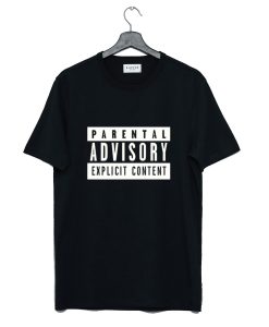 Parental Advisory Black T-Shirt AI