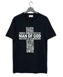 Man Of God Cross T-Shirt AI