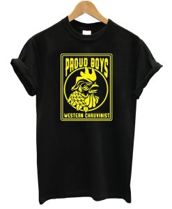 Proud Boys Western Chauvinist T Shirt AI