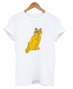 Abba Yellow Cat T Shirt AI