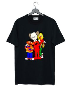 Uniqlo Kaws X Sesame Street Family T Shirt AI