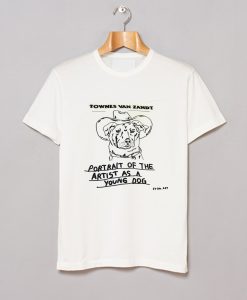 Townes Van Zandt Portrait Of The Artist T Shirt AI