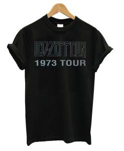 Vintage Led Zeppelin ~ Showco Sound 1973 Tour T-Shirt Back AI