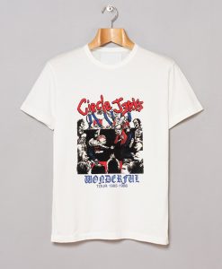 Circle Jerks Wonderful Tour T Shirt AI