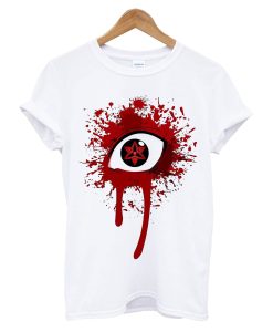 Uchiha Mangekyo Sharingan Naruto T-Shirt AI