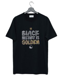 Black History Is Golden T-Shirt AI