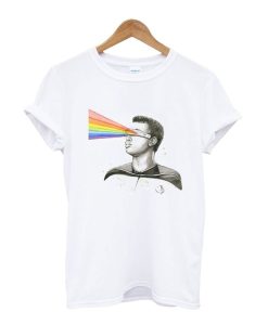 VStar Trek Geordi Reading Rainbow T-Shirt AI