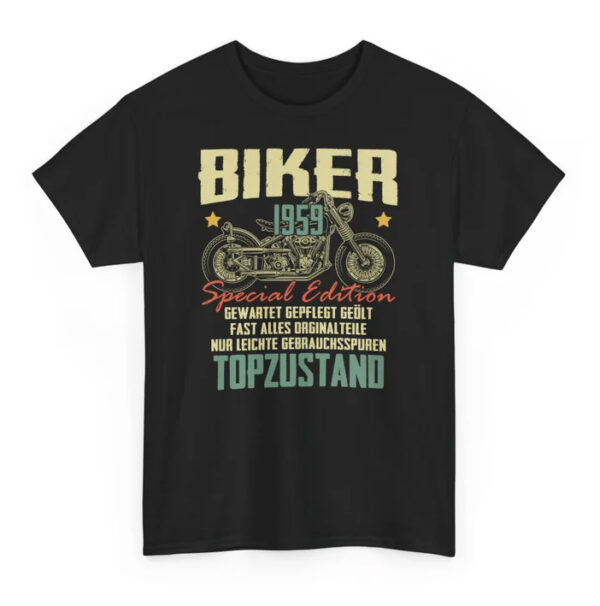 65 Years 1959 Biker Motorcycle Retro Tshirt